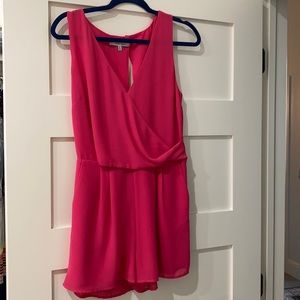 Hot Pink Romper